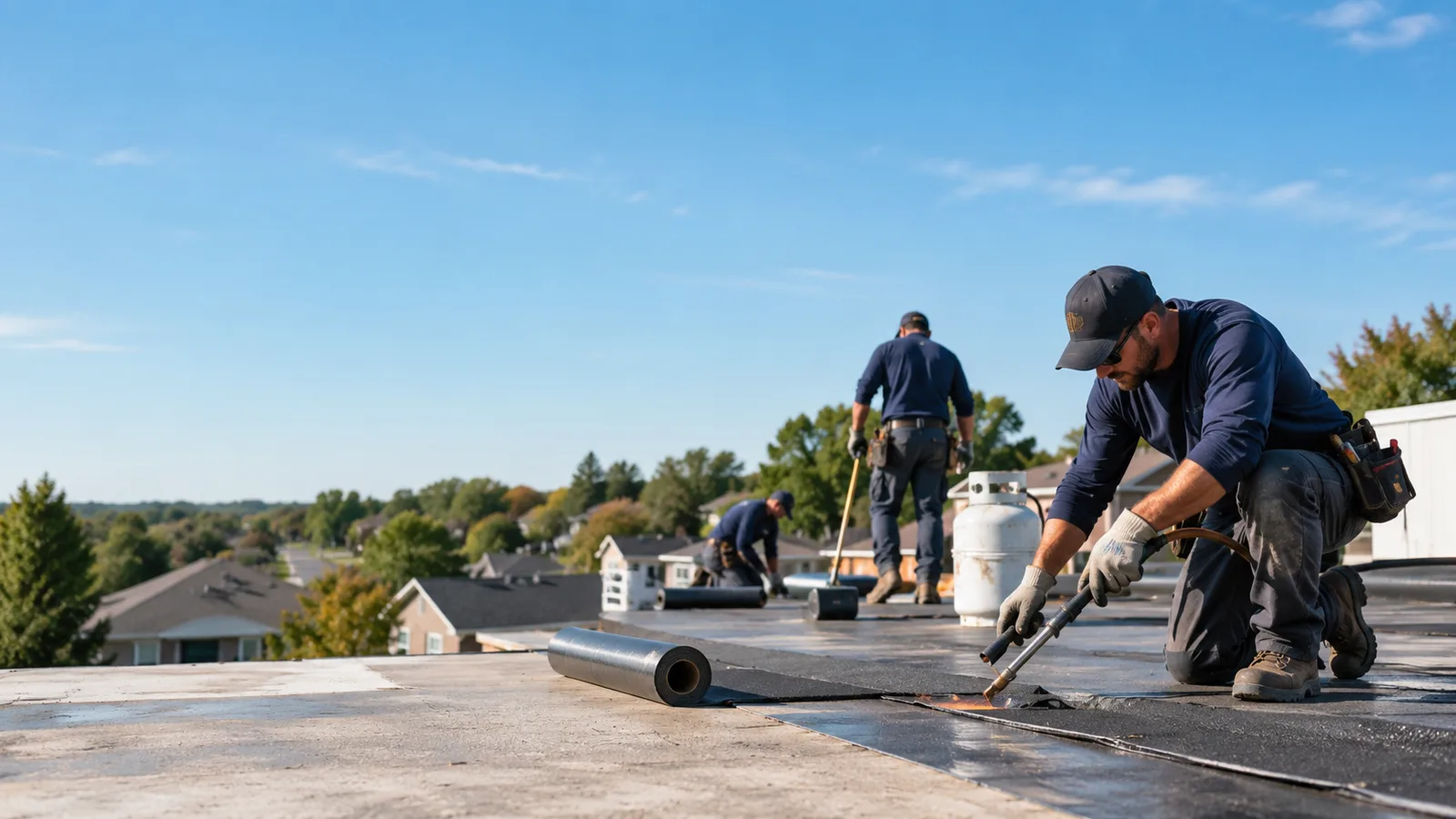 Flat Roof Leak Repair providers in Bannock, OH